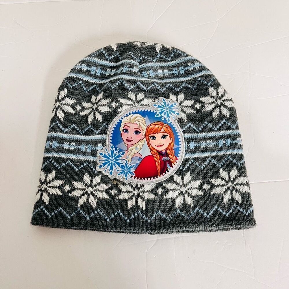 Girls Disney Frozen Beanie EUC